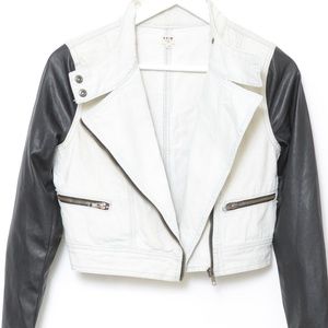 Vintage*Rock Star Jacket*Design By UNIQ**Faux leather*J007